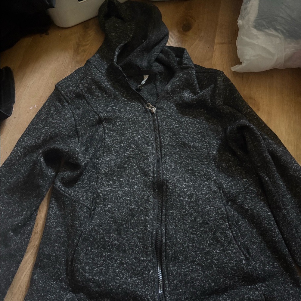 Eddie Bauer Dark Gray Hooded Jacket